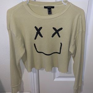 Smiley Face Croptop